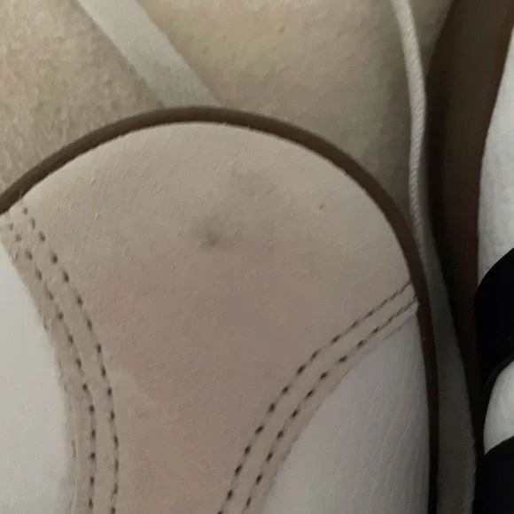 Adidas Women's White and Black Sneakers with Brown Sole - Picture 3 of 5